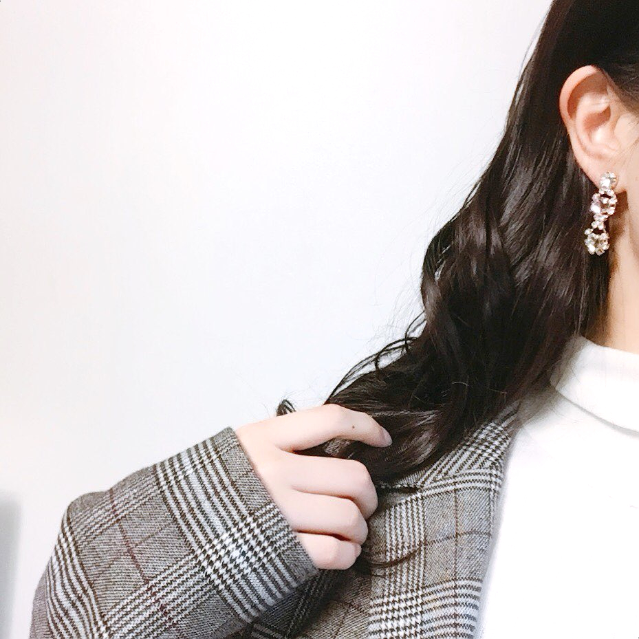 Heart Bling Earrings Lovely Fashion Lovely Design 
