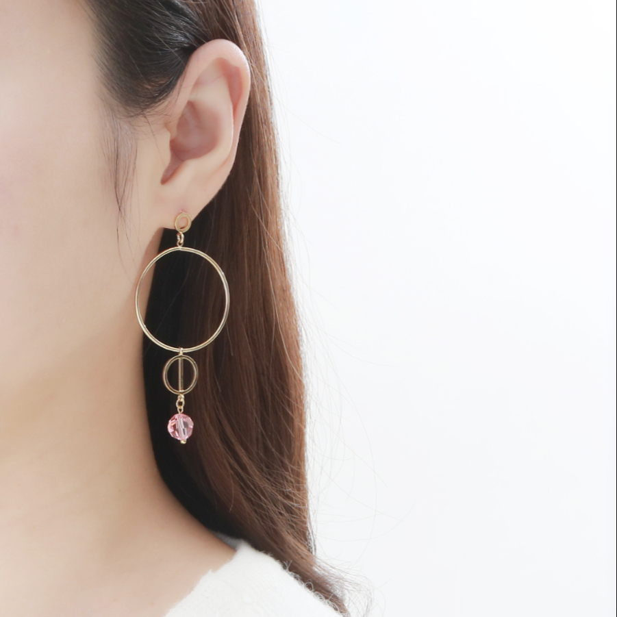 Mubas Swarovski Caraden Double Tingling Long Drop 