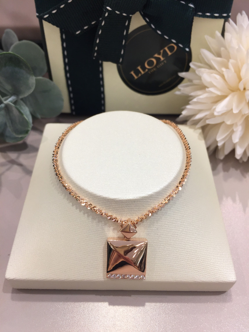 Lloyd's Square Volume Necklace LPP17062 LNC1702