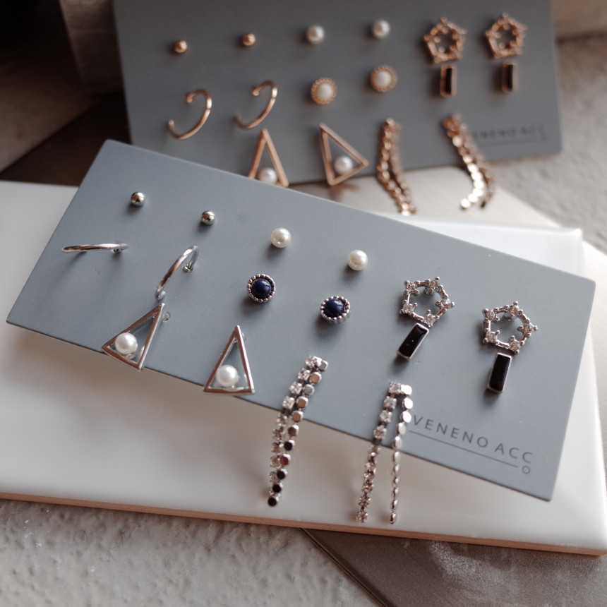 <b><p>16SET Princess earg Stylish Luxuous metal</p></b><b><p>16SET プリンセス イヤグ スタイリッシュな 高級感のある メタル モダンな</p></b><br /><br /><p align='center'>