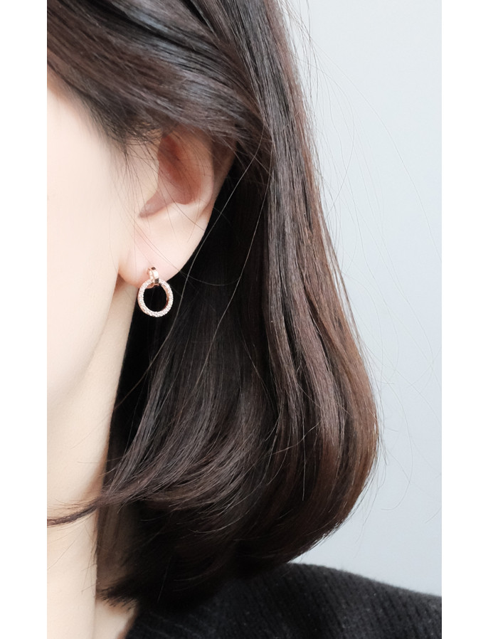 Seri Round Ring Earrings