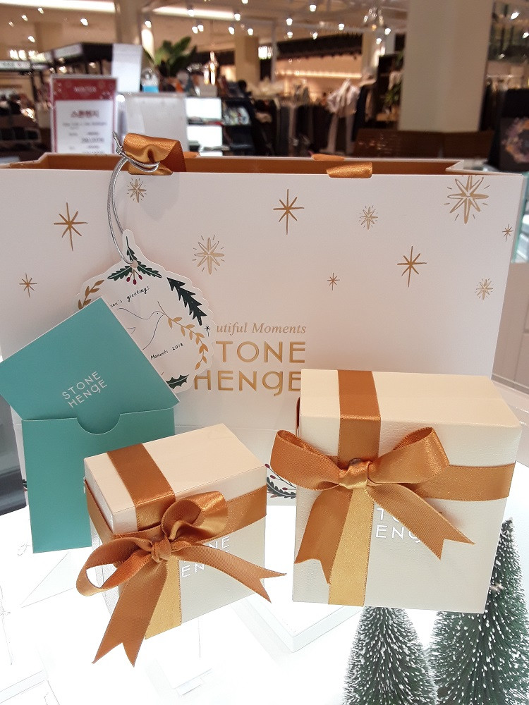 Stonehenge rose gold necklace T0811 Lovely coordin