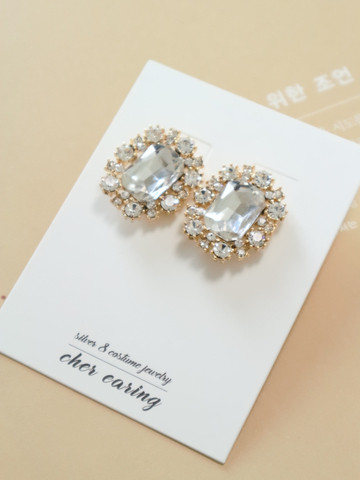 titaniumpost gold antique bold earrings bling blin