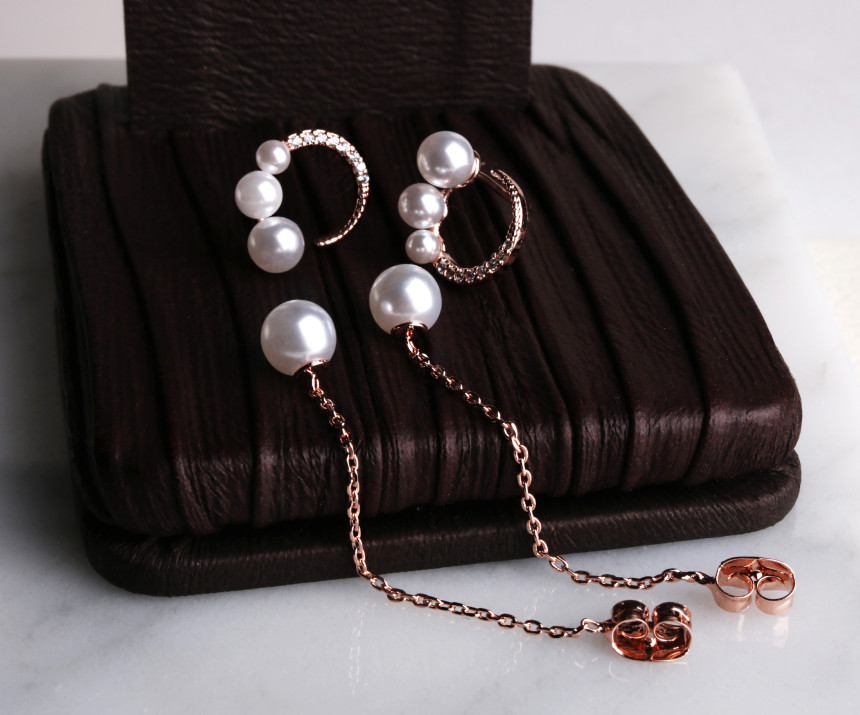 Bolla Le Peggy Twoway Earrings SPE339 Feminine eas