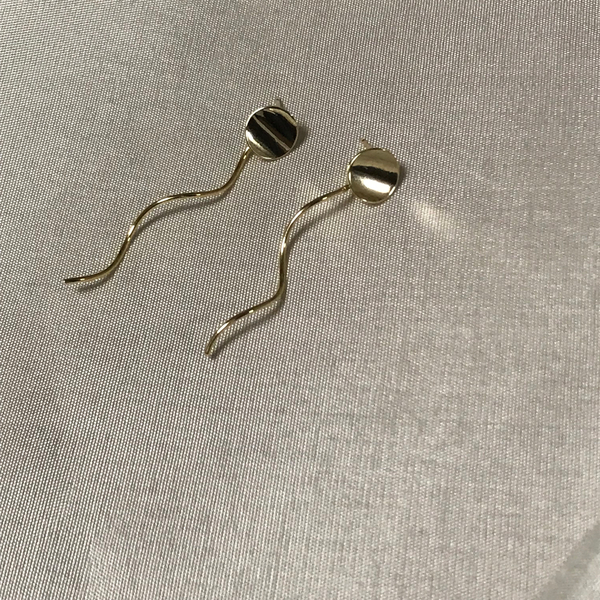 Post Earrings Ring Earrings Simple Antique Drop Po