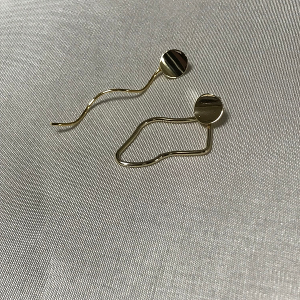 Post Earrings Ring Earrings Simple Antique Drop Po