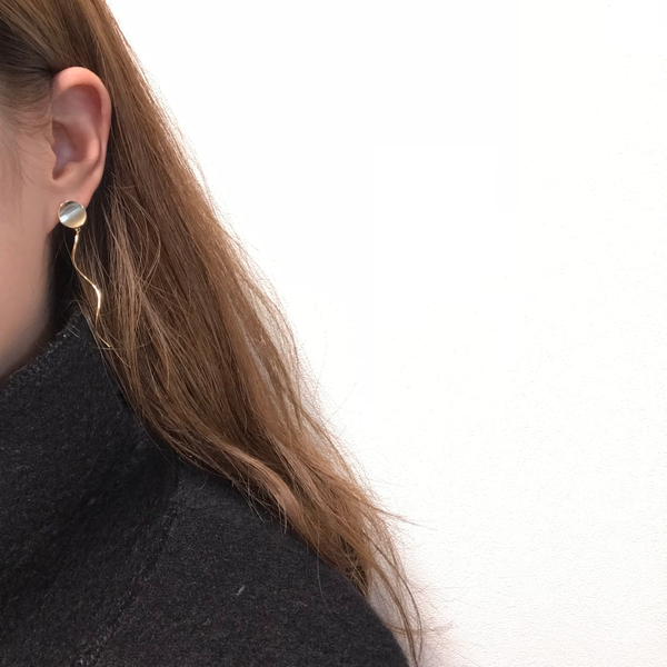 Post Earrings Ring Earrings Simple Antique Drop Po