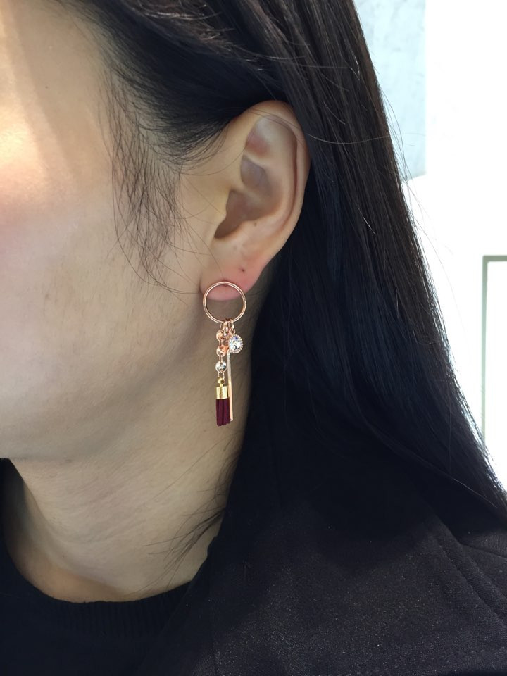 Eileen Stick Teddy Earrings AJBE2411