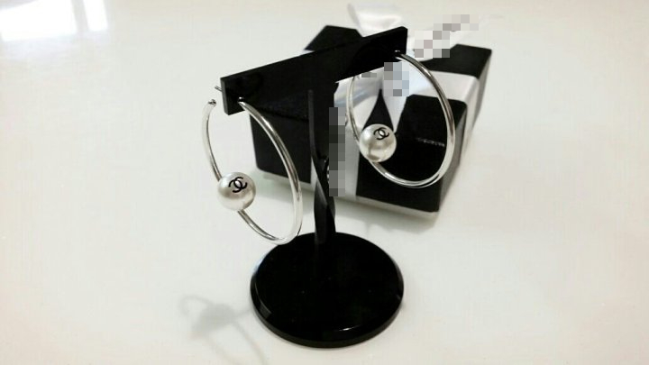 C Imported Ring Pearl Earring 2color