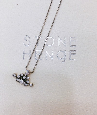 Stonehenge crown pendant G1480 Good luck items Emo