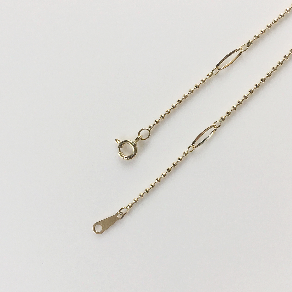Cordelia 14k_ Plain Necklace Proposal 14K Daily 14