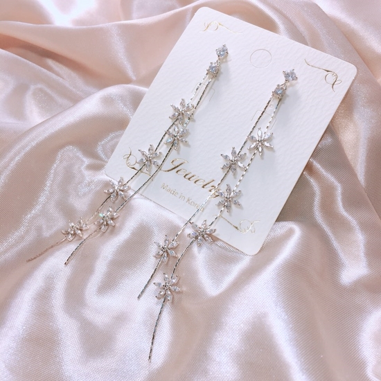 Acacia Drop Earrings Point Cycle Good Bling Bling 