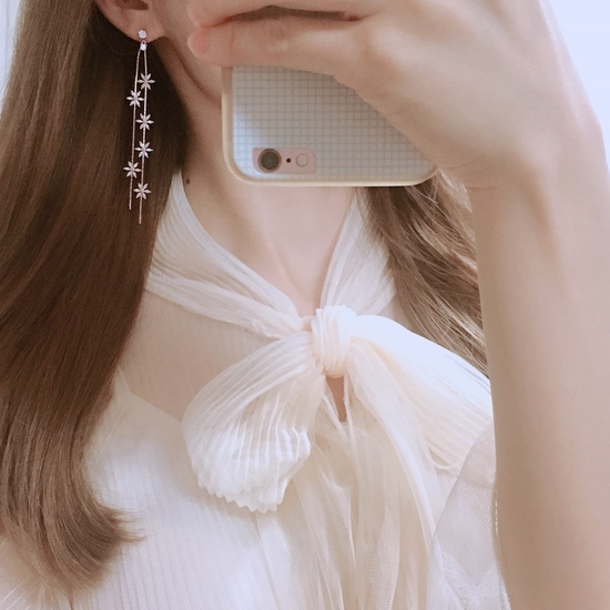 Acacia Drop Earrings Point Cycle Good Bling Bling 