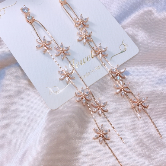 Acacia Drop Earrings Point Cycle Good Bling Bling 