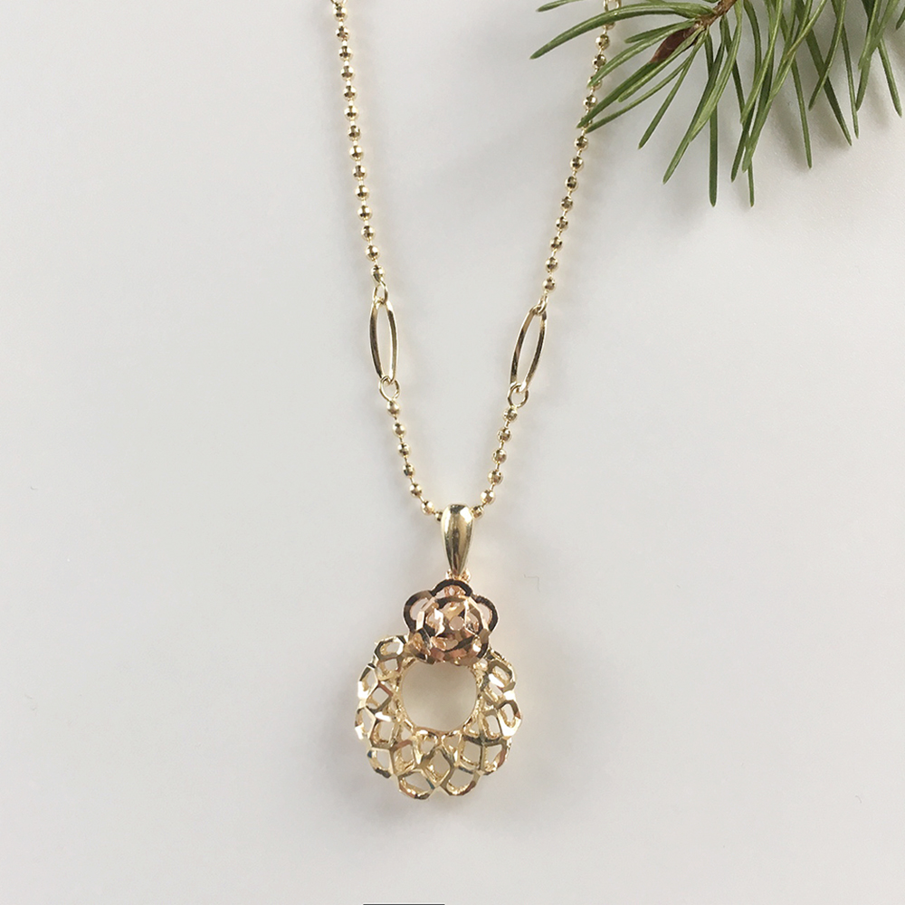 Cordelia 14k_ Plain Necklace Proposal 14K Daily 14