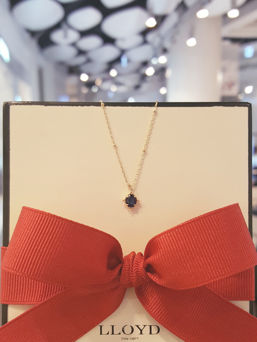 Lloyd's Natural Sapphire Necklace LNN17221G