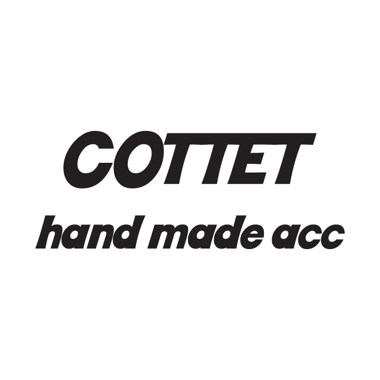 COTTET silver earrings 925 drop handmade candle wi