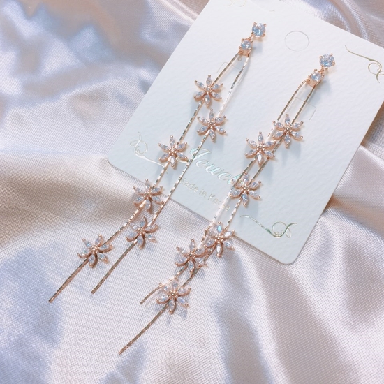 Acacia Drop Earrings Point Cycle Good Bling Bling 