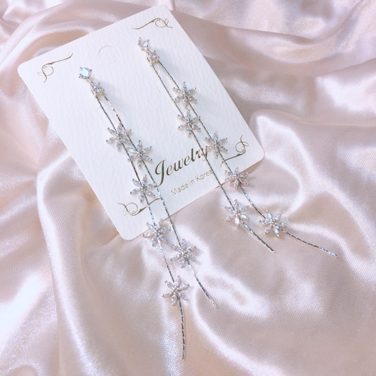 Acacia Drop Earrings Point Cycle Good Bling Bling 