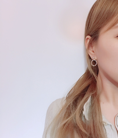 Mourning Merry Day Flower Elegant Earrings