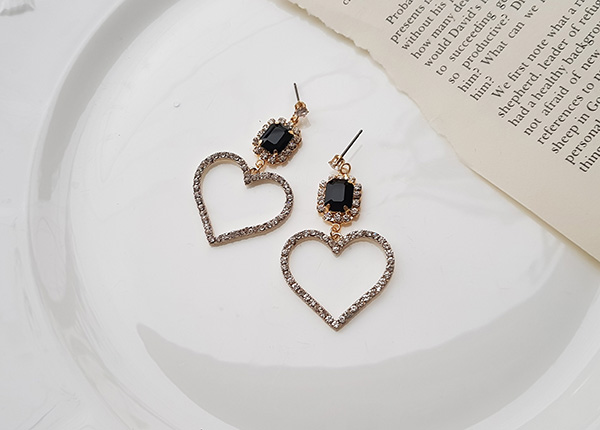 Bold Drop Heart Earrings Earring Possible Beautifu