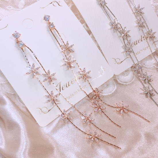 Acacia Drop Earrings Point Cycle Good Bling Bling 