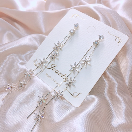 Acacia Drop Earrings Point Cycle Good Bling Bling 