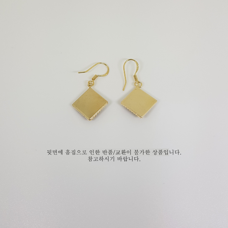 COTTET silver earrings 925 drop handmade candle wi