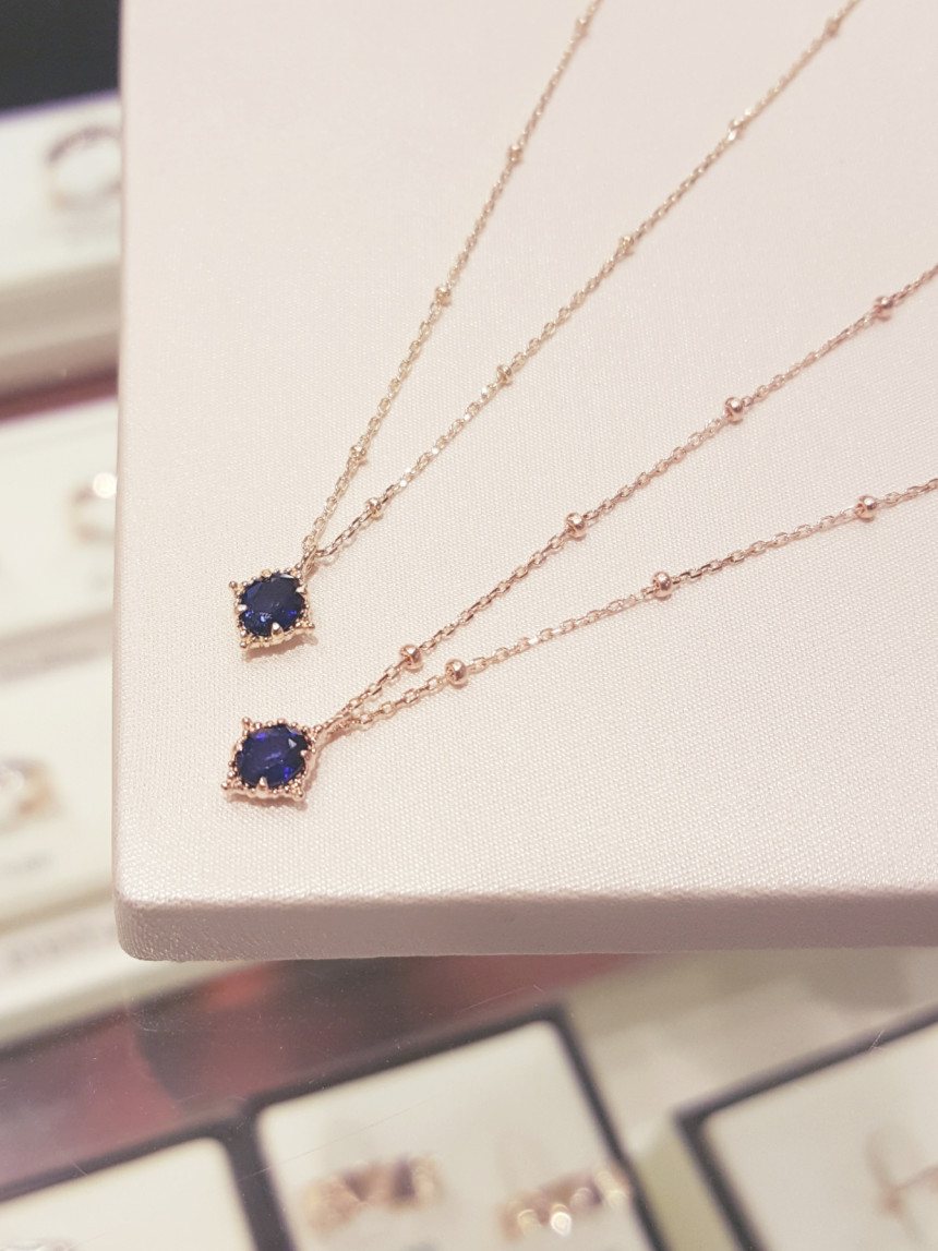 Lloyd's Natural Sapphire Necklace LNN17221G