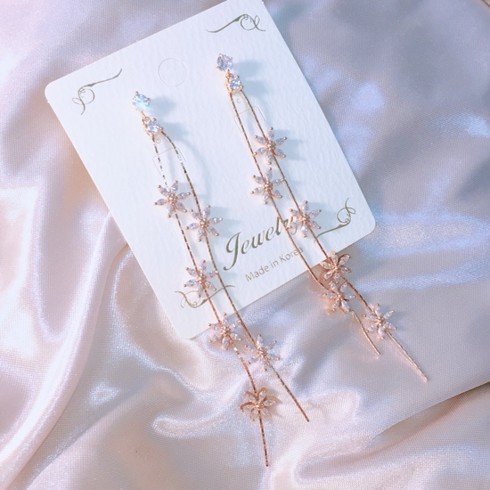 Acacia Drop Earrings Point Cycle Good Bling Bling 