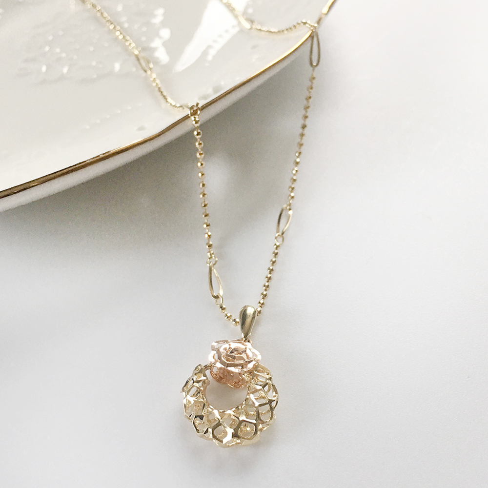 Cordelia 14k_ Plain Necklace Proposal 14K Daily 14