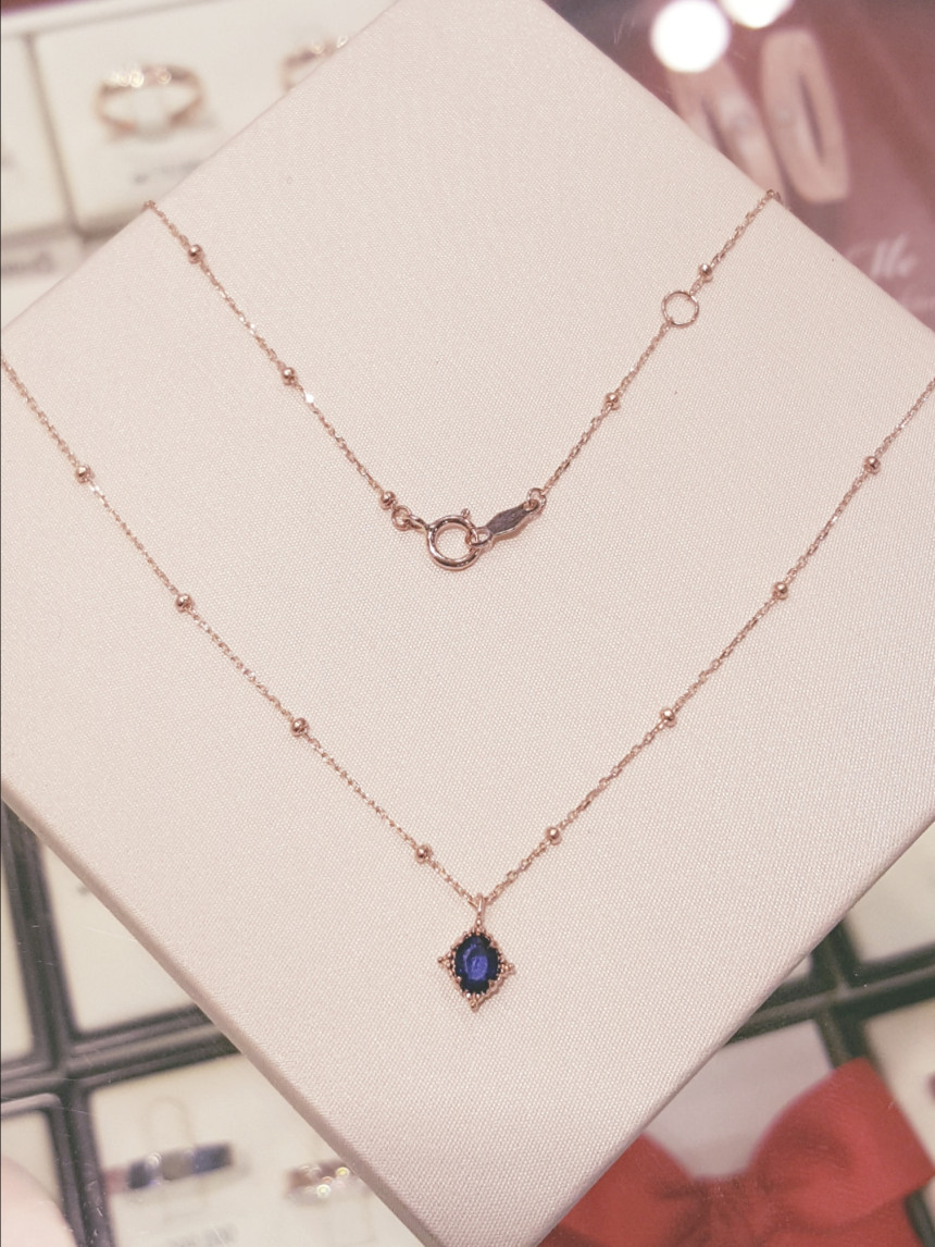 Lloyd's Natural Sapphire Necklace LNN17221G