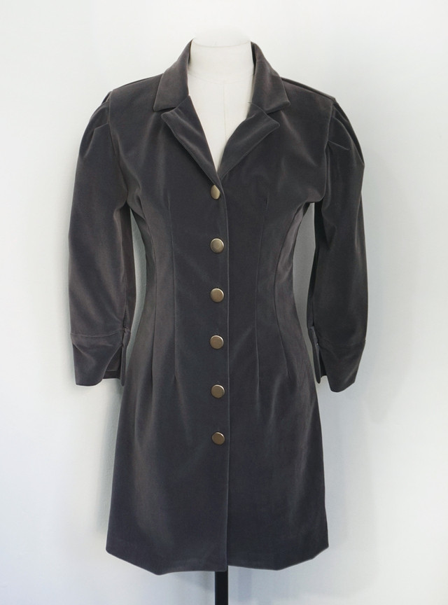 Mom slim dress 2color mini jacket Stylish luxuriou