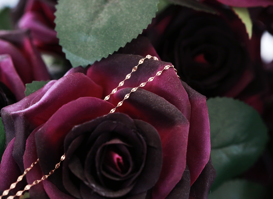 18k Basic Shiny 3 Piece Chain Necklace 18k 14k5 Pi