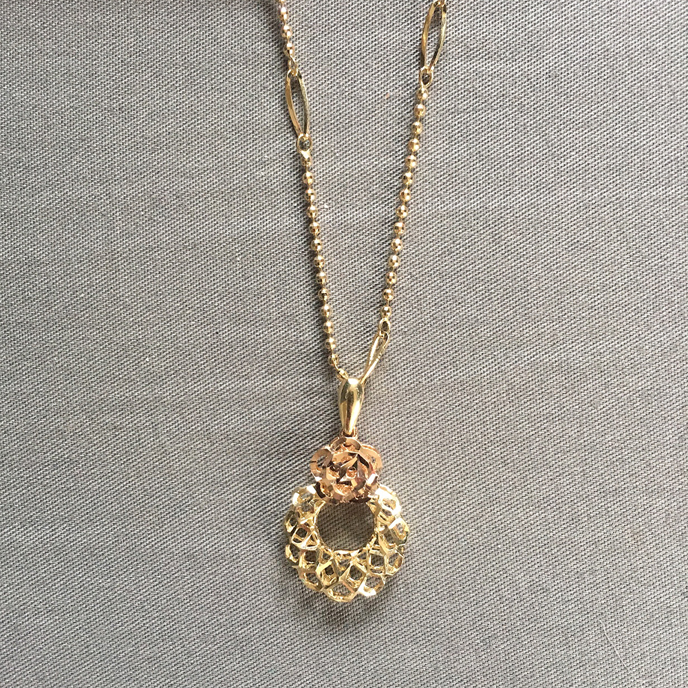 Cordelia 14k_ Plain Necklace Proposal 14K Daily 14