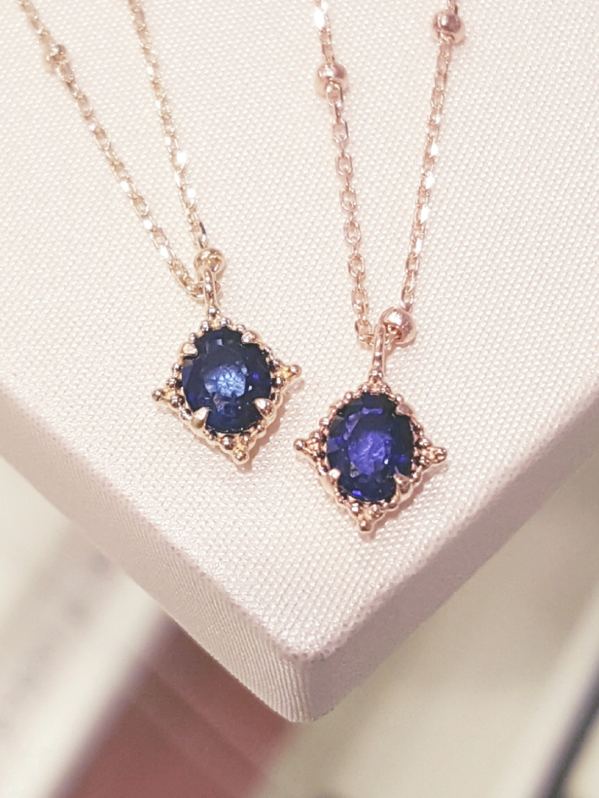 Lloyd's Natural Sapphire Necklace LNN17221G