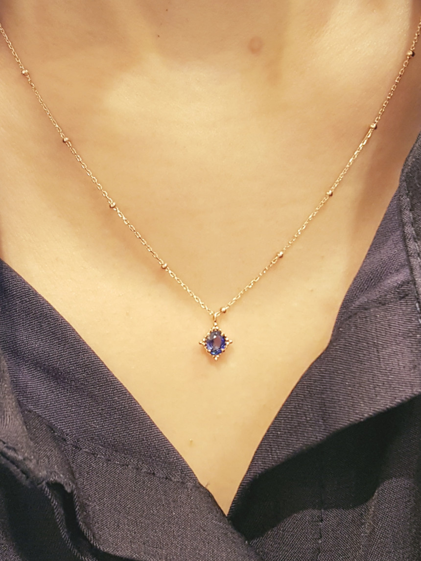Lloyd's Natural Sapphire Necklace LNN17221G