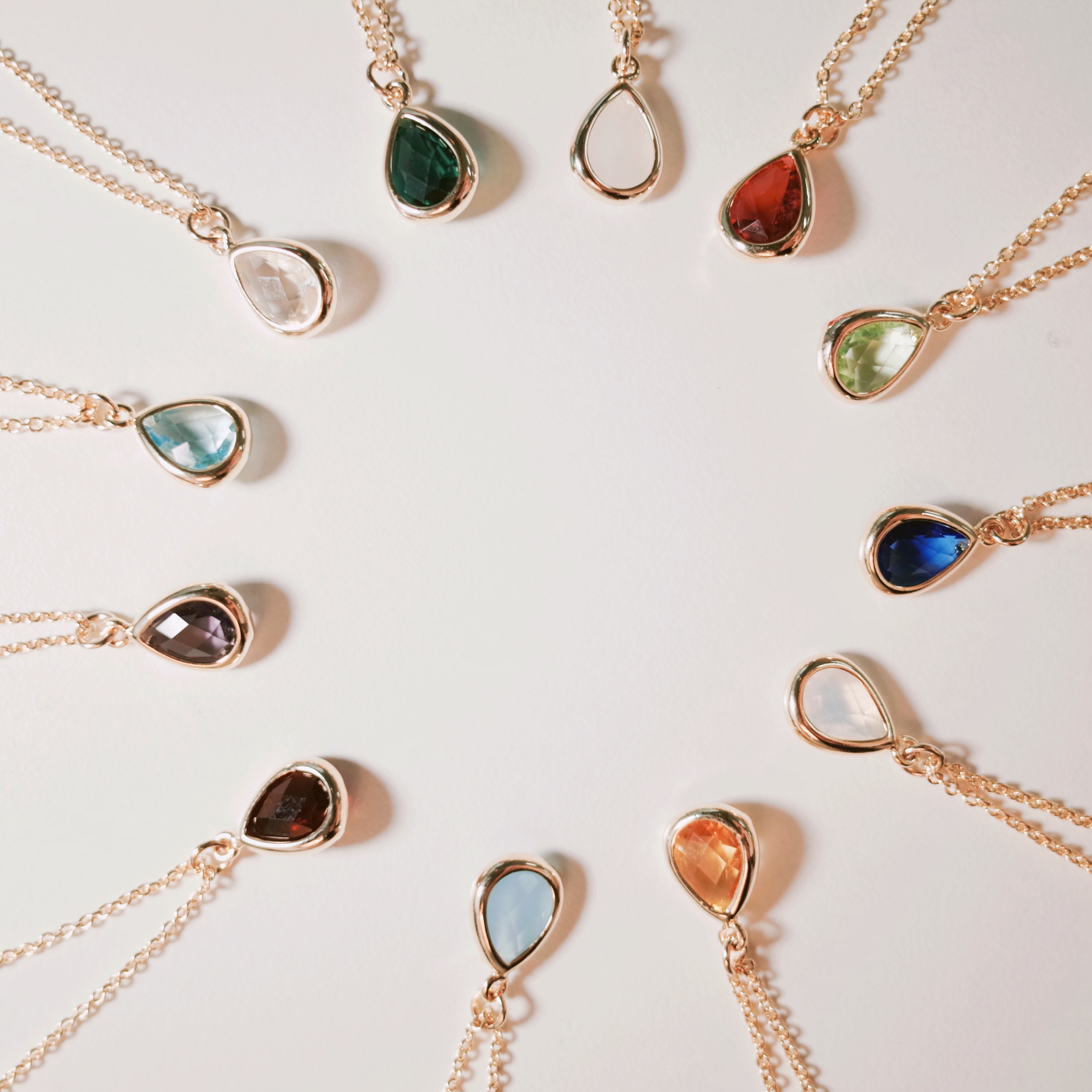 <b><p>luck Birthstone lace Drop set January Dember</p></b><b><p>幸運 誕生石 ネックレス ドロップ セット 1月〜12月に ギフト おすすめ</p></b><br /><br /><p align='center'>