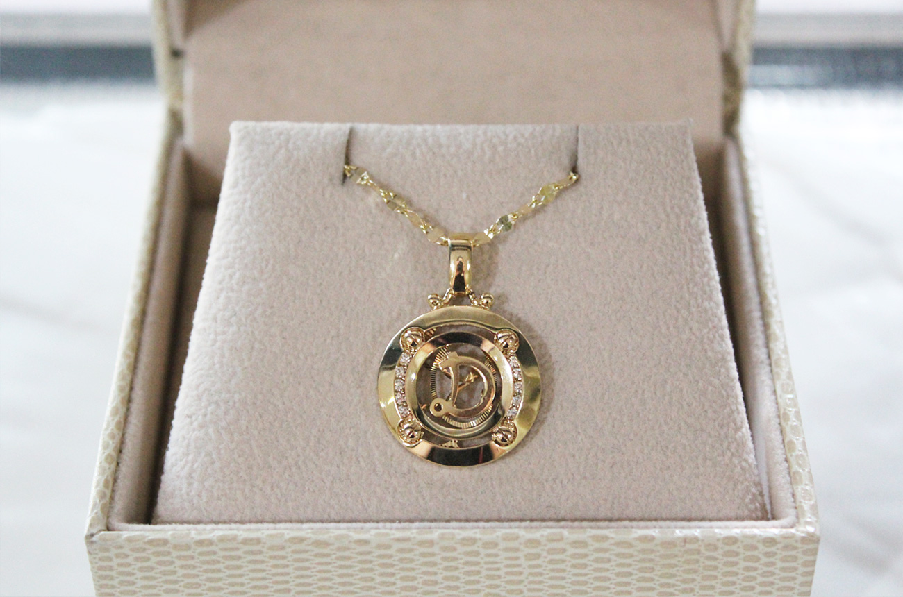 Di Comma Necklace Women 14k 14k Round 14k Cubic 14