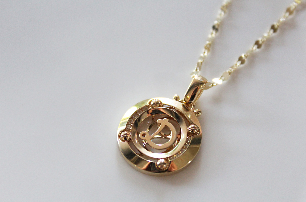 Di Comma Necklace Women 14k 14k Round 14k Cubic 14