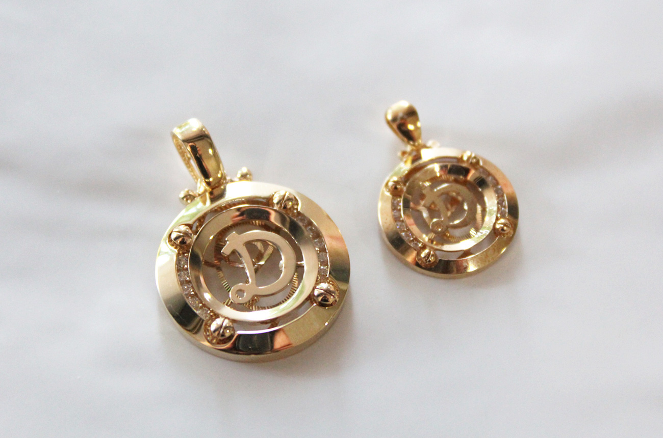 Di Comma Necklace Women 14k 14k Round 14k Cubic 14