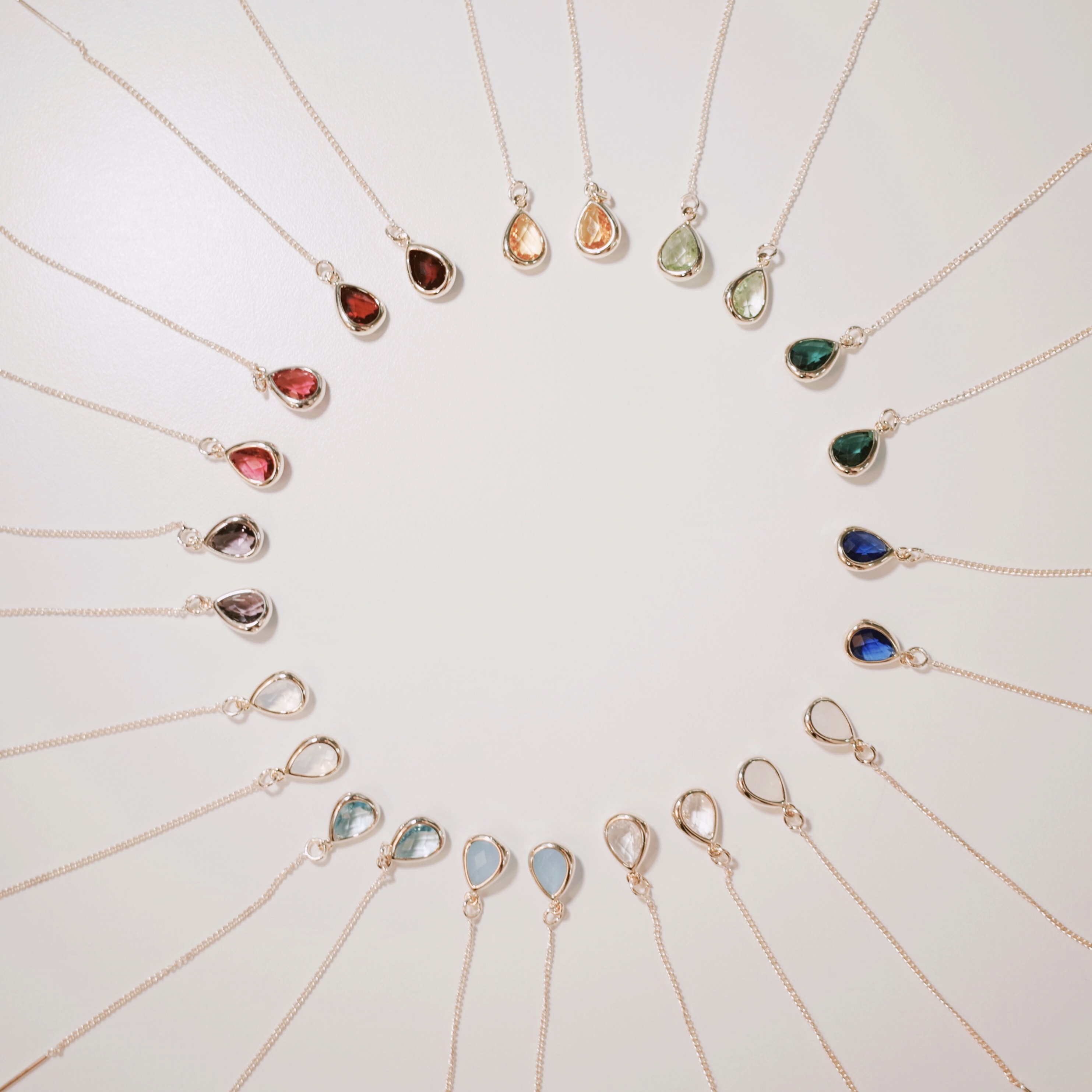 <b><p>luck Birthstone lace Drop set January Dember</p></b><b><p>幸運 誕生石 ネックレス ドロップ セット 1月〜12月に ギフト おすすめ</p></b><br /><br /><p align='center'>