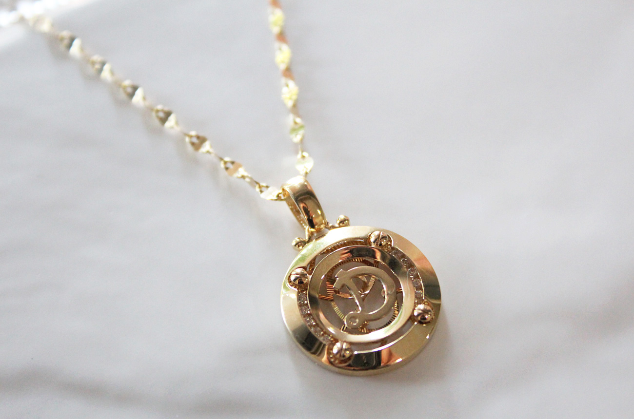 Di Comma Necklace Women 14k 14k Round 14k Cubic 14