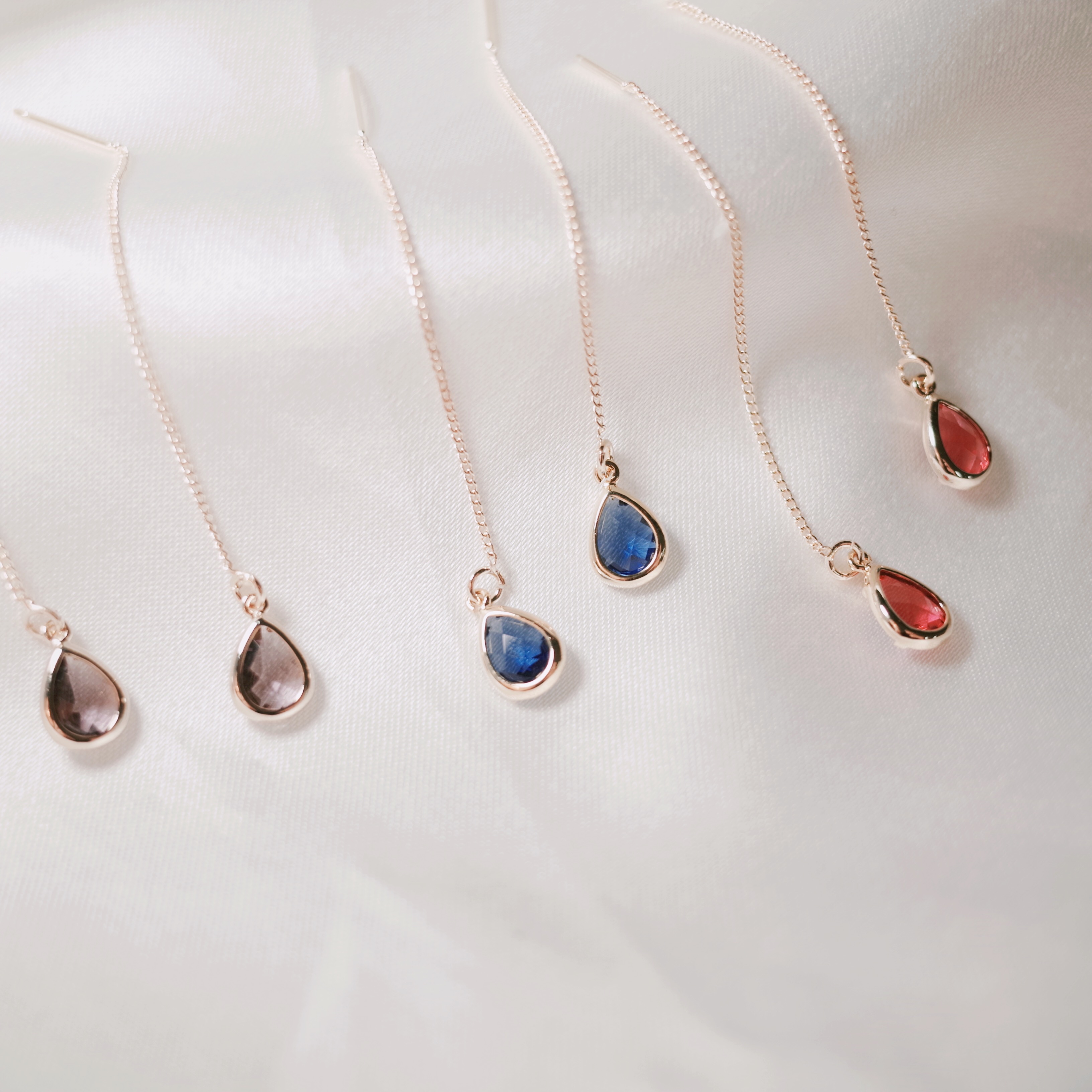 <b><p>luck Birthstone lace Drop set January Dember</p></b><b><p>幸運 誕生石 ネックレス ドロップ セット 1月〜12月に ギフト おすすめ</p></b><br /><br /><p align='center'>