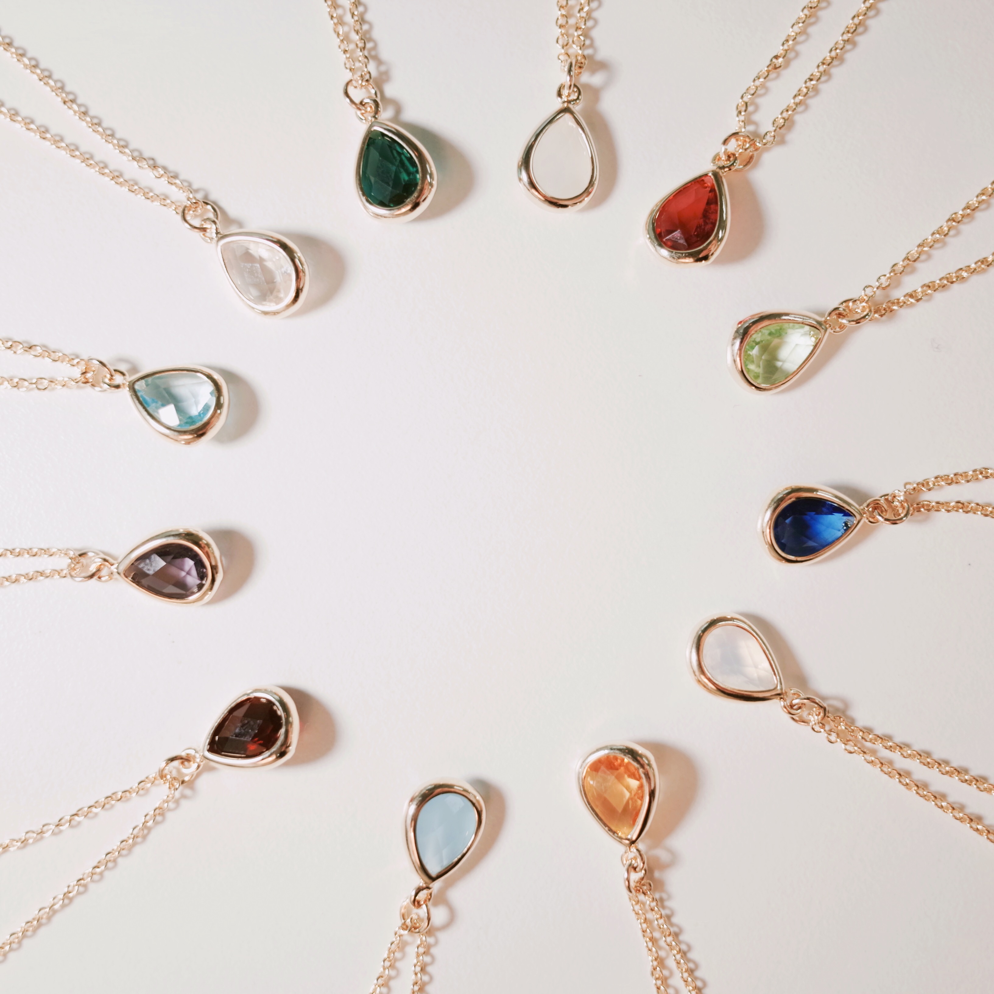 <b><p>luck Birthstone lace Drop set January Dember</p></b><b><p>幸運 誕生石 ネックレス ドロップ セット 1月〜12月に ギフト おすすめ</p></b><br /><br /><p align='center'>