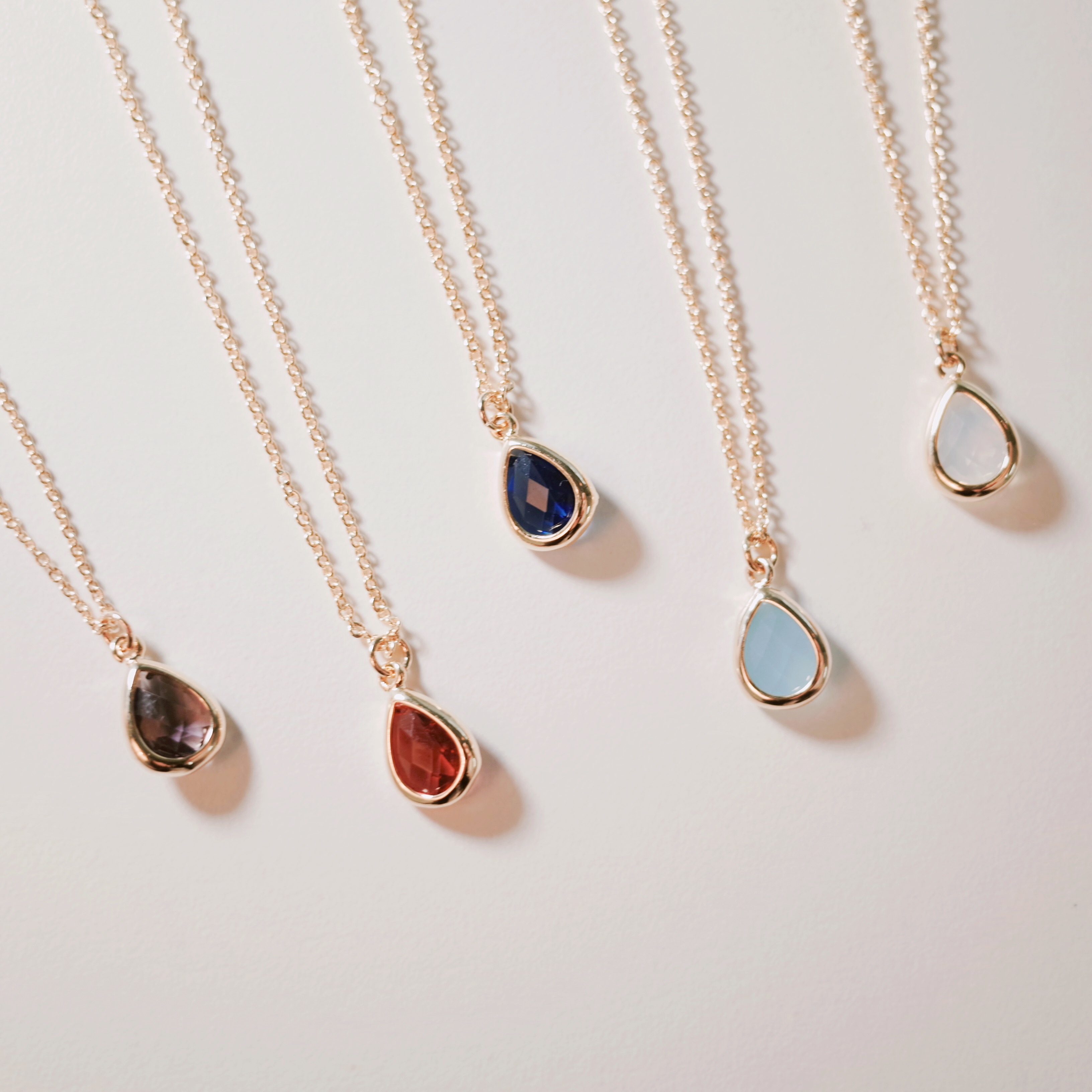 <b><p>luck Birthstone lace Drop set January Dember</p></b><b><p>幸運 誕生石 ネックレス ドロップ セット 1月〜12月に ギフト おすすめ</p></b><br /><br /><p align='center'>