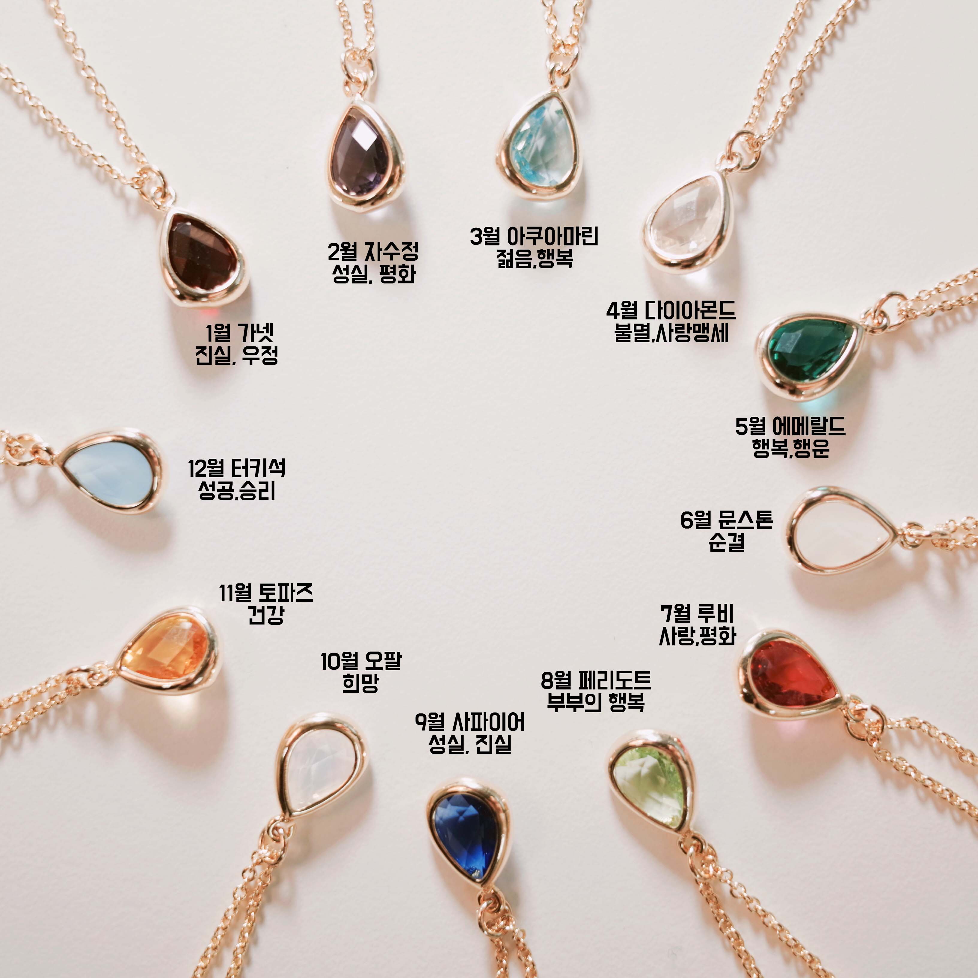 <b><p>luck Birthstone lace Drop set January Dember</p></b><b><p>幸運 誕生石 ネックレス ドロップ セット 1月〜12月に ギフト おすすめ</p></b><br /><br /><p align='center'>