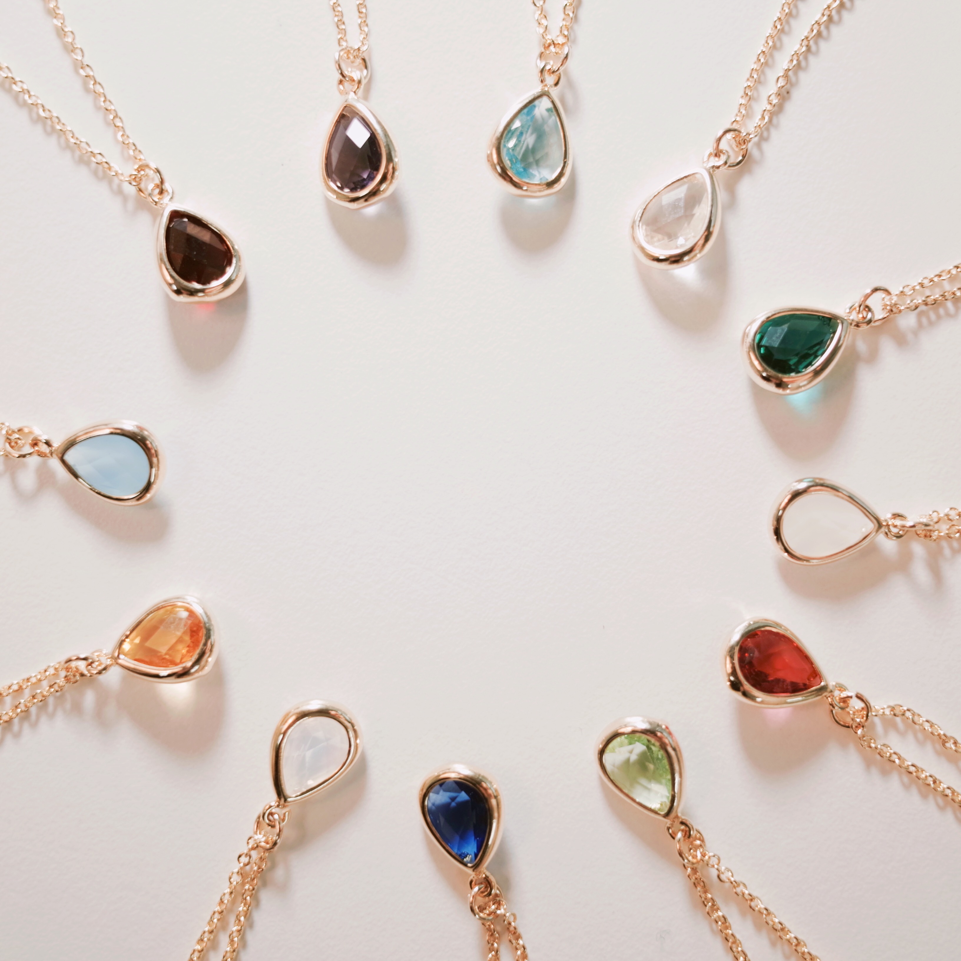 <b><p>luck Birthstone lace Drop set January Dember</p></b><b><p>幸運 誕生石 ネックレス ドロップ セット 1月〜12月に ギフト おすすめ</p></b><br /><br /><p align='center'>