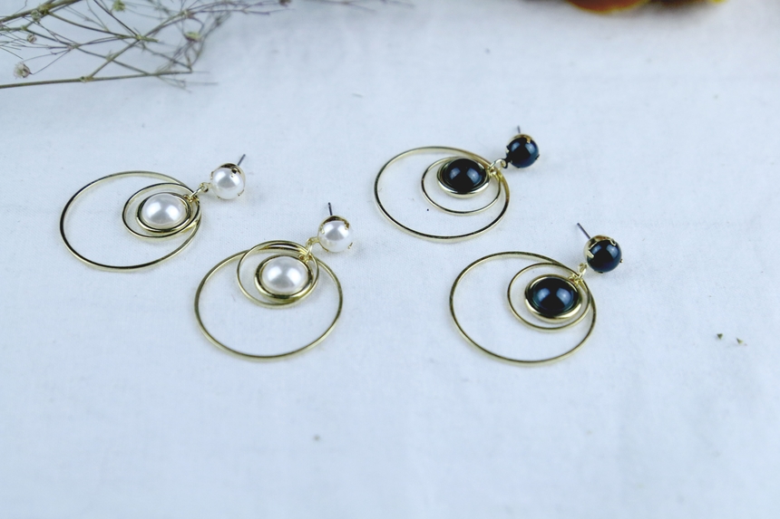 Crystal Bold Drop Party Earring Collection Colorfu