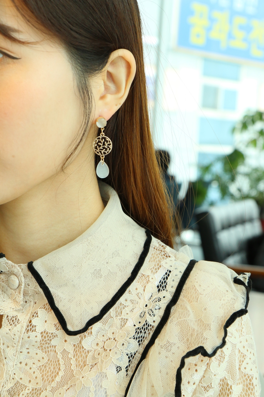 Crystal Bold Drop Party Earring Collection Colorfu